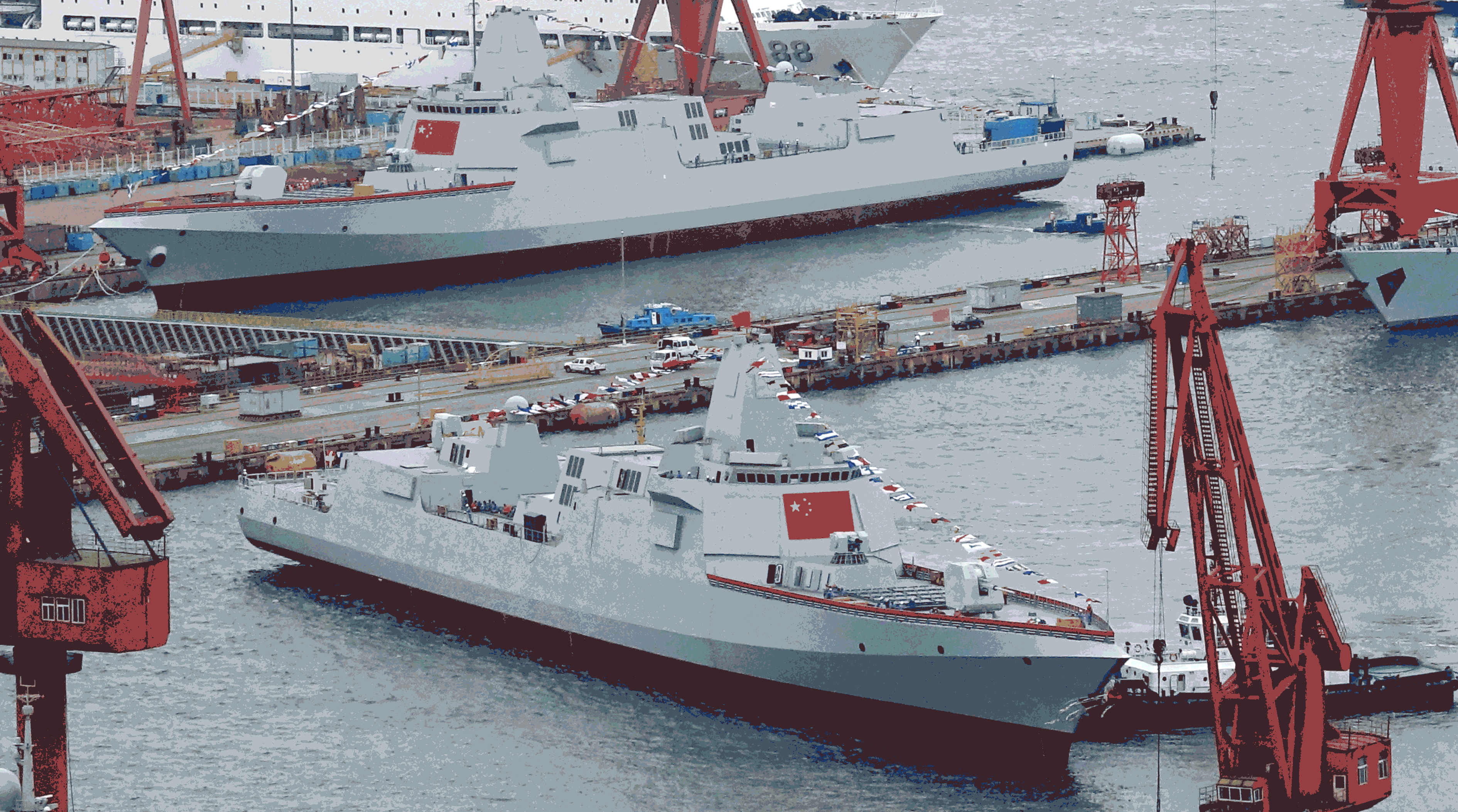China S Elite Type 055 Destroyers Not Its Aircraft Carriers Images, Photos, Reviews