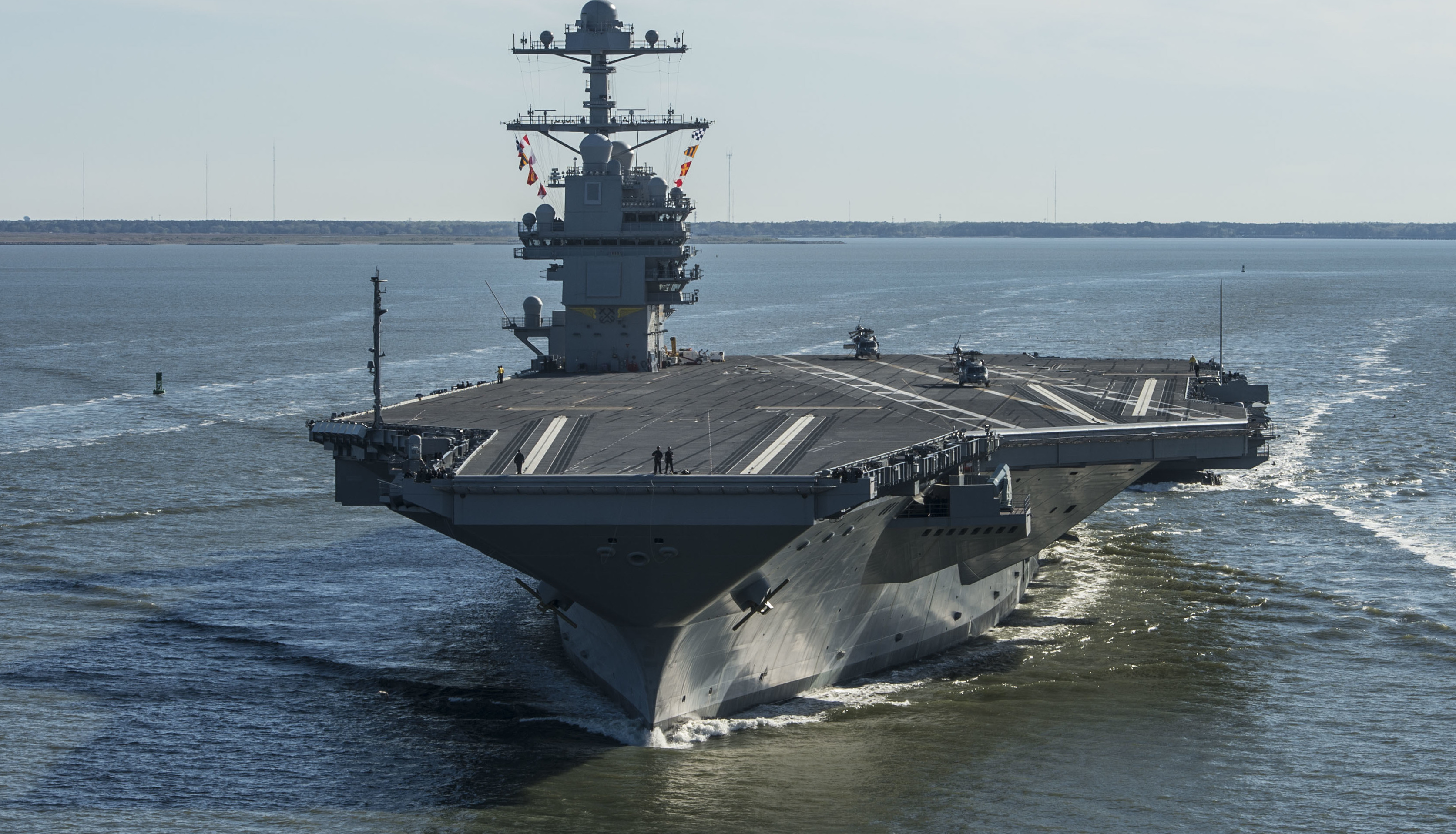 USS Gerald Ford; The First of a New Generation of U.S. Supercarriers Enters Service