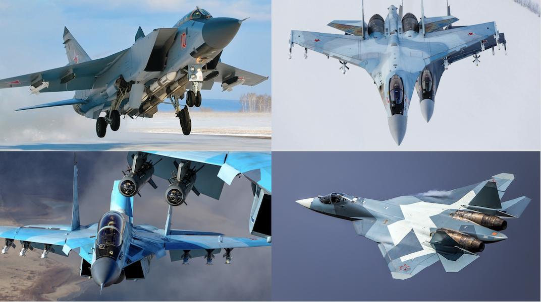 Dominating the Skies; Russia's Five Foremost Combat Jets Designed ...
