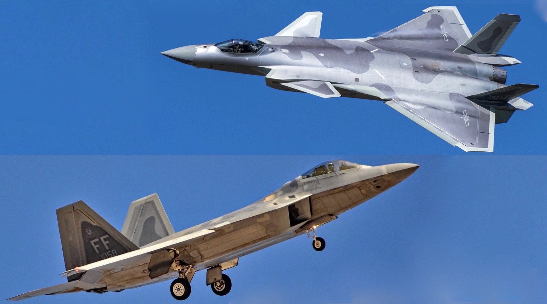 F-22 vs J-20: ¿Por qué el poderoso caza furtivo de dragón de China aplastaría al Raptor en un combate aire-aire? Article_5e4e52b5f1ebc0_65741183