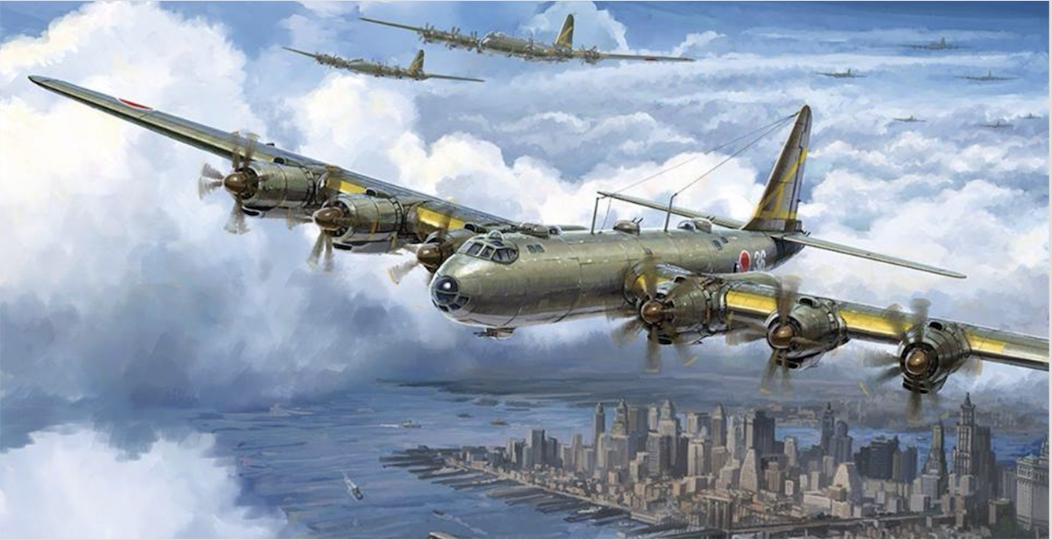 Nakajima G10N Fukagu Imperial Japan s Intercontinental Bomber Made To 