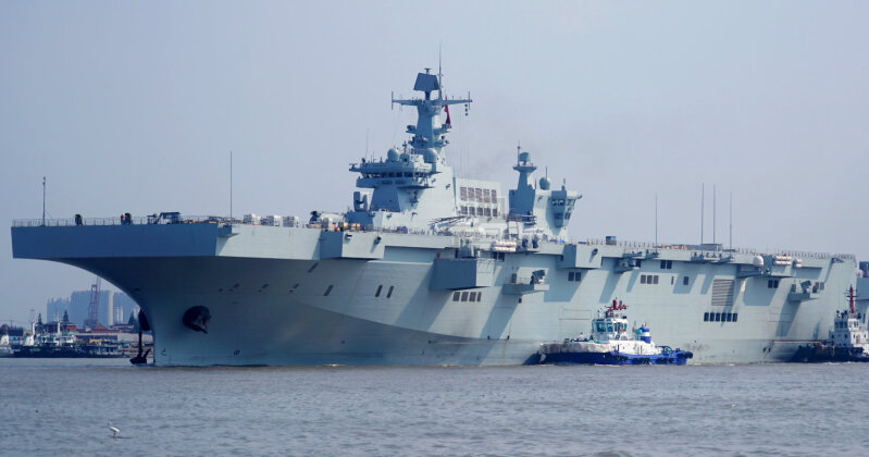 China Commissions First Type 075 Class Assault Carrier