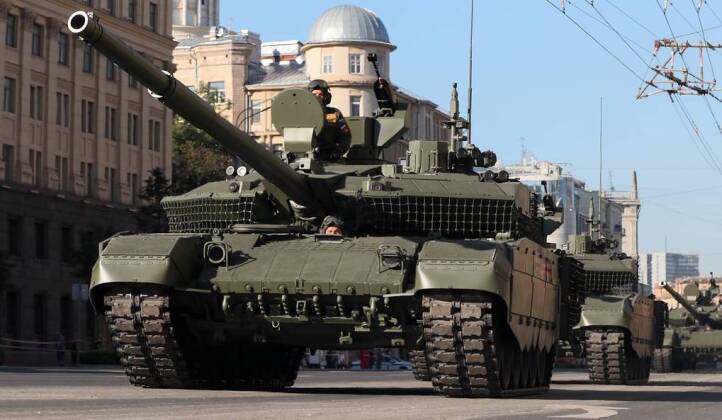 Tanques T-90M del ejército ruso