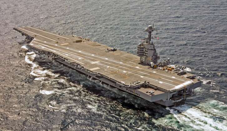 Tàu sân bay USS Gerald Ford của Hải quân Mỹ