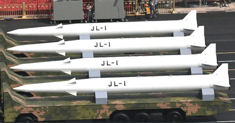 China Completes its Full Nuclear Triad with New JL-1 Ballistic Missile