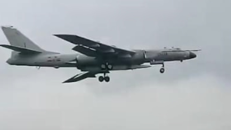 H-6N Bomber with Ballistic Missile
