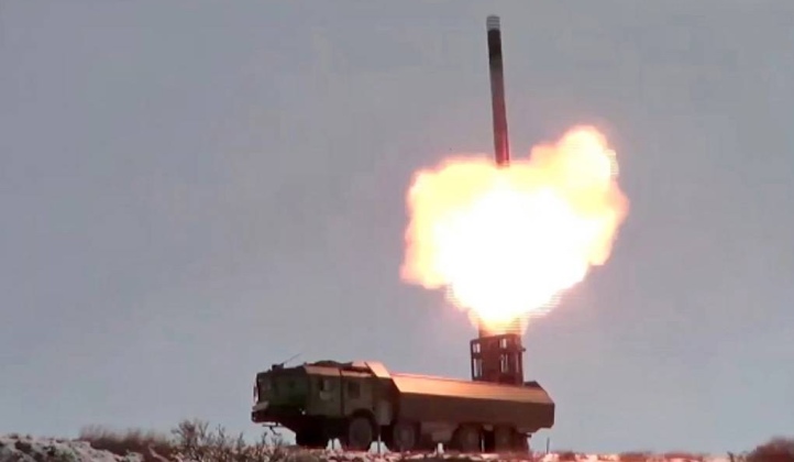 Bastion System Launches P-800 Anti-Ship Cruise Missile