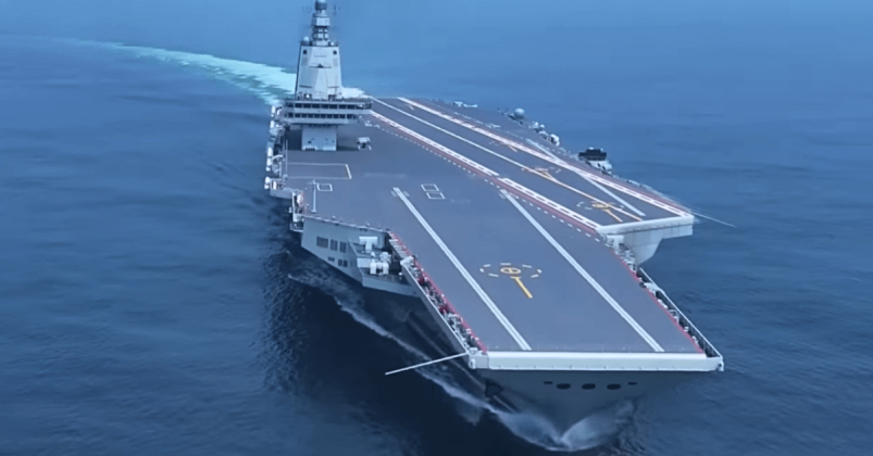 Chinese Supercarrier Fujian