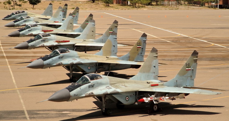 Iranian Air Force MiG-29s Equipped For Air-to-Air Combat