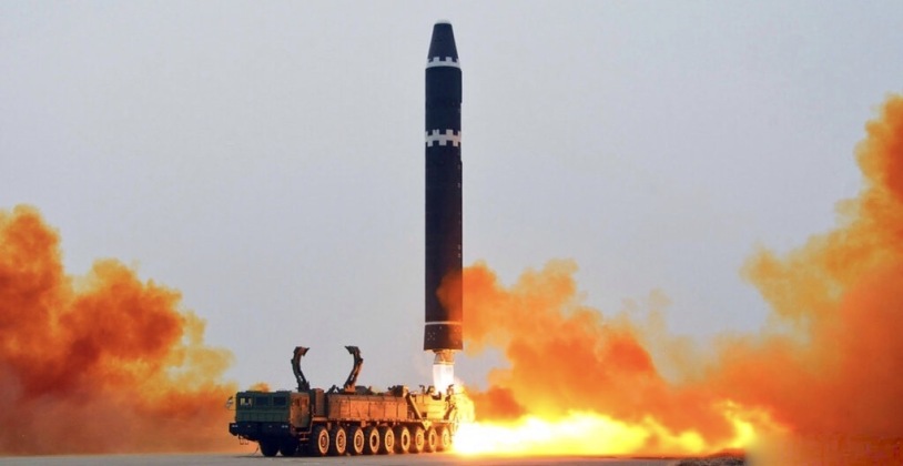 Launch of North Korean Hwasong-15 ICBM - A Missile First Demonstrated in November 2017