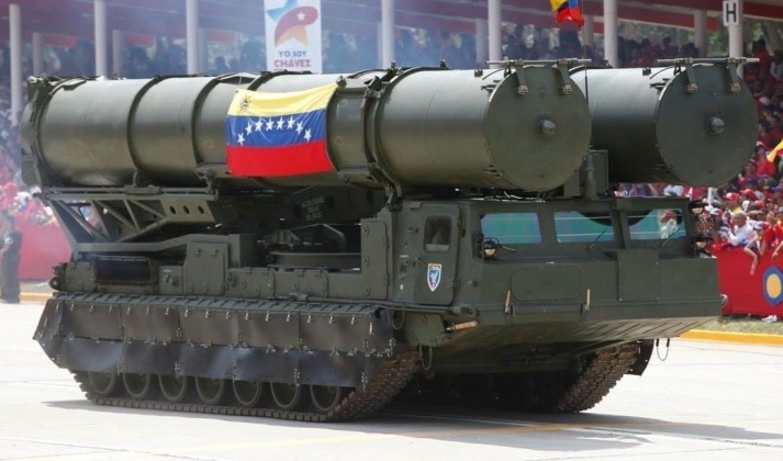 Mobile Missile Launcher From Venezuelan S-300VM System