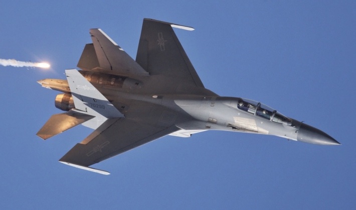 Chinese PLA Air Force J-16 Fighter