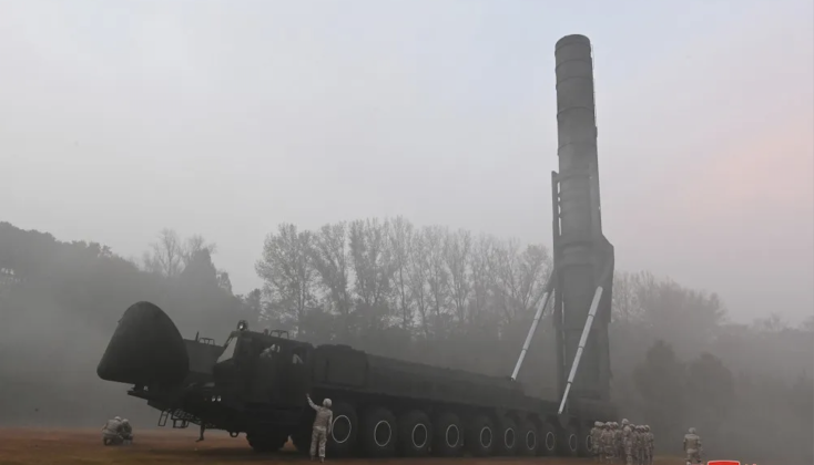 North Korea Unveils New Hwasong-20 Solid Fuelled Multi-Warhead ICBM Built to Hit the U.S. Mainland