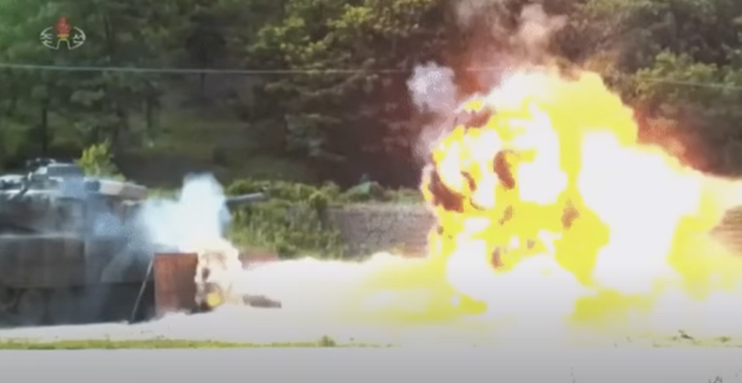 Demonstration of Chonma 2 Active Protection System