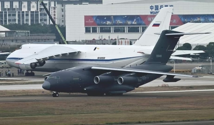 Chinese Y-20 and Russian An-124 Strategic Transports