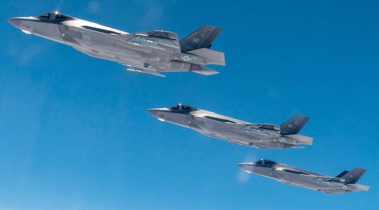 U.S. Air National Guard F-35s