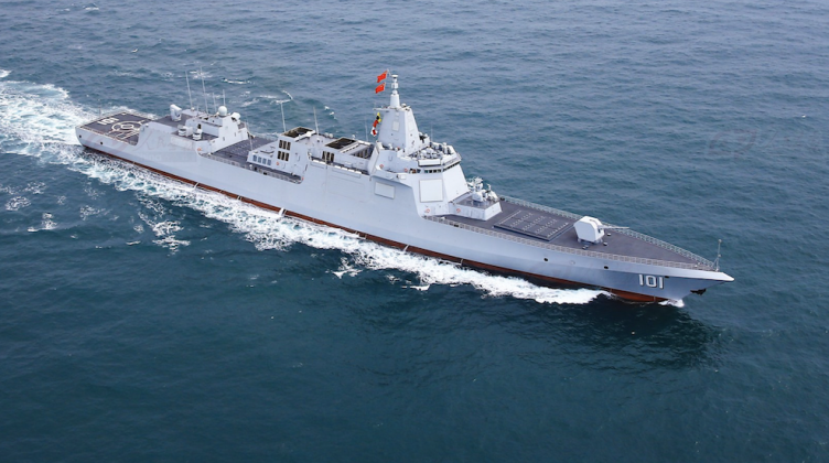 Chinese PLA Navy Type 055 Class Destroyer