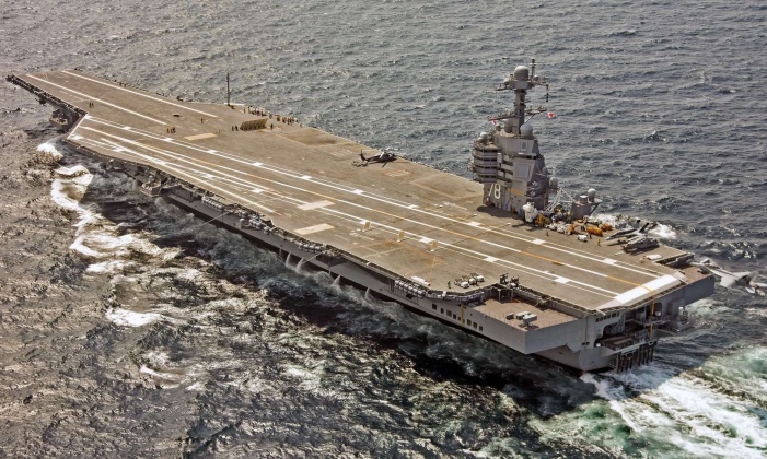 U.S. Navy’s Sole Next Generation Supercarrier USS Gerald Ford Redeploying to Target Venezuela