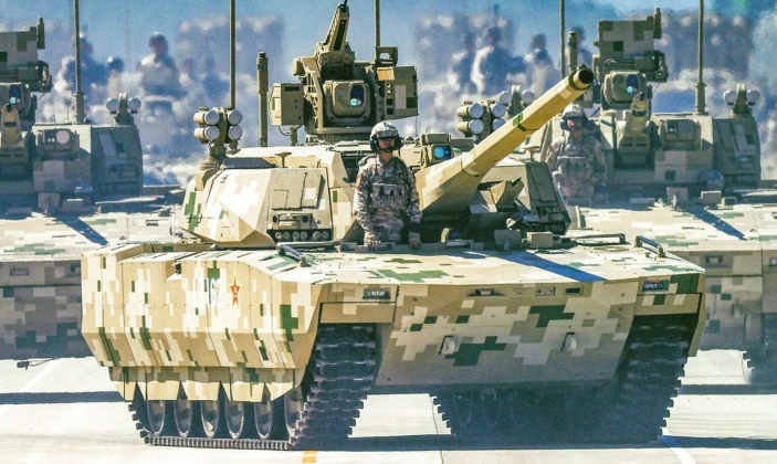Chinese People`s Liberation Army Type 100 Main Battle Tank