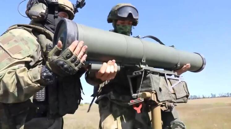 Kornet Anti-Tank Missile Launcher
