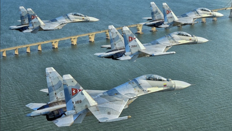 Venezuelan Air Force Su-30MK2 Fighters