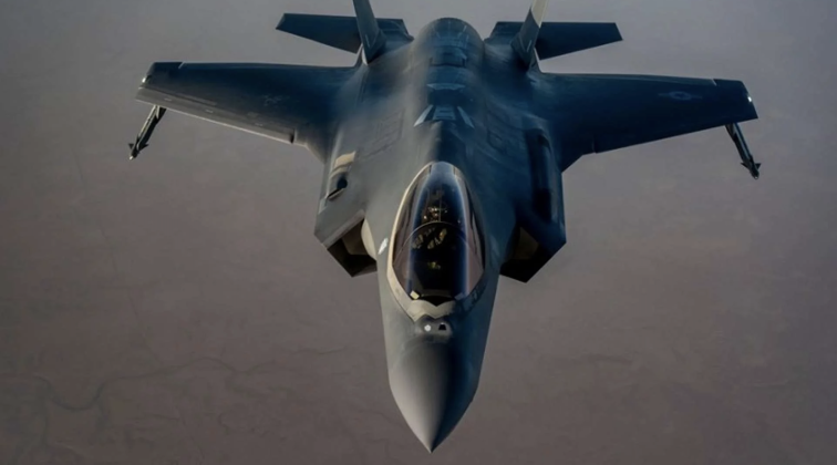F-35 Fighter with Externally Mounted AIM-9X Air-to-Air Missiles F-35 Fighter with Externally Mounted AIM-9X Air-to-Air Missiles