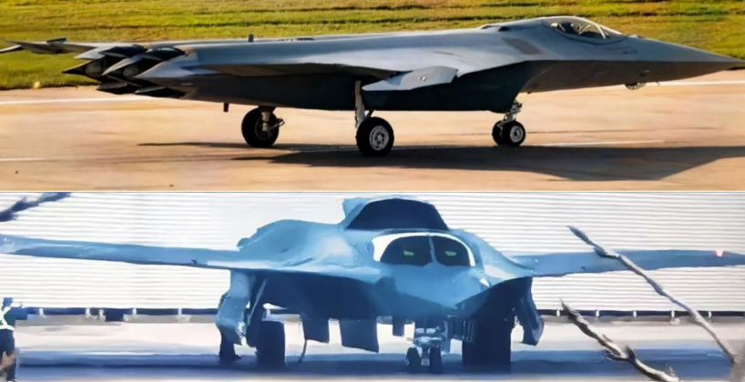 Chinese Heavyweight (top) and Ultra-Heavy Sixth Generation Fighter Prototypes Chinese Heavyweight (top) and Ultra-Heavy Sixth Generation Fighter Prototypes
