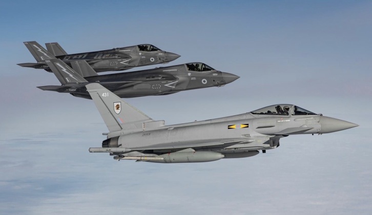 Eurofighter and F-35s Eurofighter and F-35s