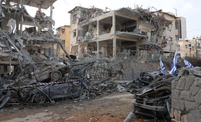 Damage in Tel Aviv After Iranian Missile Attacks