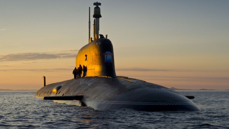 Russian Navy Yasen-M Class Nuclear Powered Attack Submarine Russian Navy Yasen-M Class Nuclear Powered Attack Submarine