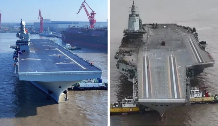 Fujian vs. Sichuan: How China’s Two New EMALS Aircraft Carriers Compare