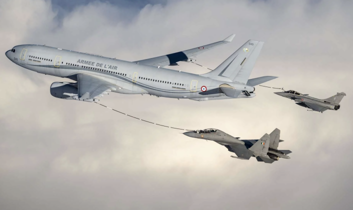 India Deploys Russian-Origin Su-30MKI Fighters to France For Joint Exercises with Local Rafales