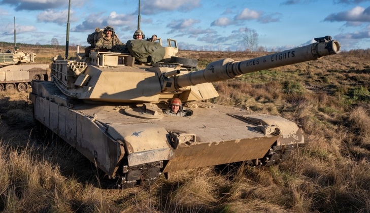 U.S. Army Abrams Tank Units Train Intensively in Poland For Eastern European Ground War