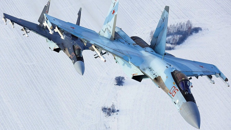 Russian Aerospace Forces Su-35 Fighters