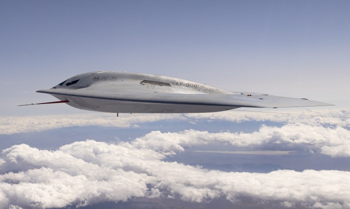 B-21 Bomber First Flight Prototype