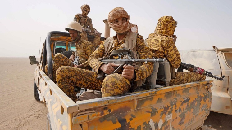 UAE-Backed Southern Giants Brigades Personnel in Yemen