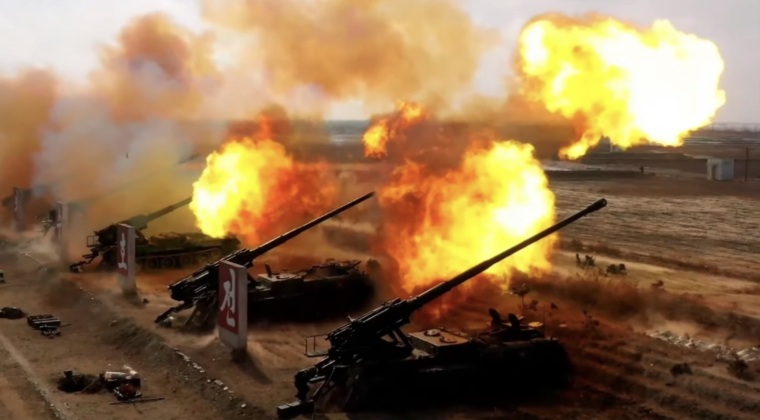 North Korean 170mm Howitzers Delivered in Large Numbers to Russia