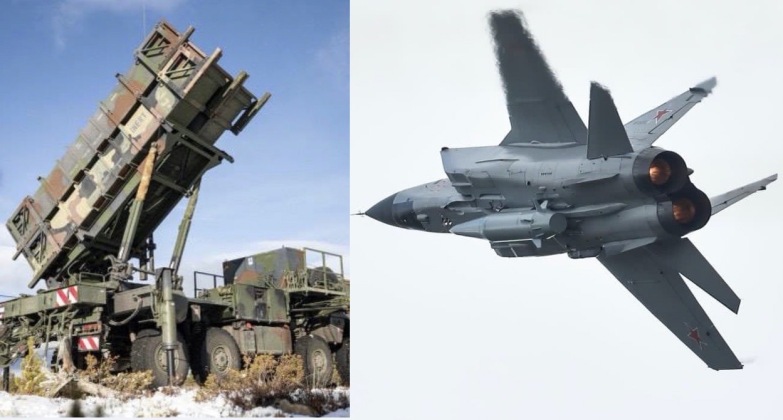 Poland Puts Patriot Air Defences on Alert as Four Russian MiG-31I Ballistic Missile Carriers Approach Airspace