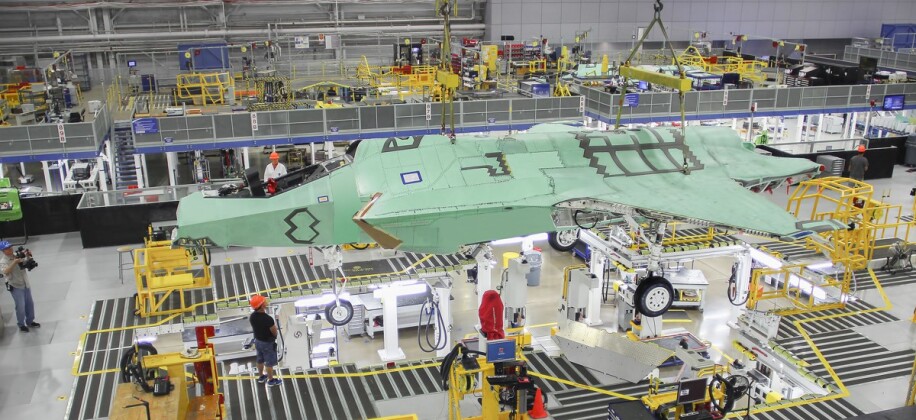 F-35 in Production at Fort Worth, Texas