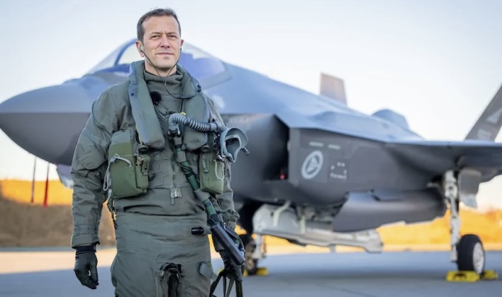 Norwegian F-35A and Pilot During Deployment in Poland