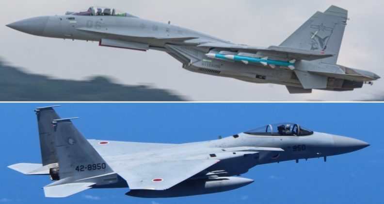 New Chinese J-15B Fighters’ Engagement with F-15Js ‘Freaks Out’ Japanese Command