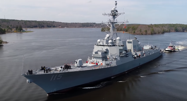Destroyer de classe Arleigh Burke de l'US Navy