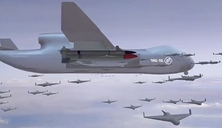 China’s ‘Flying Aircraft Carrier’ Makes First Flight: Jiu Tian ‘Mothership’ Deploys 100 Drones Over Long Ranges