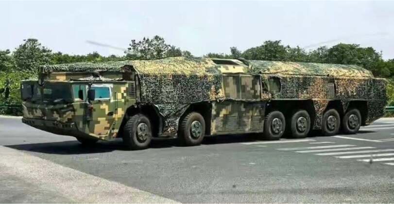 Chinese DF-27 Intermediate Range Ballistic Missile