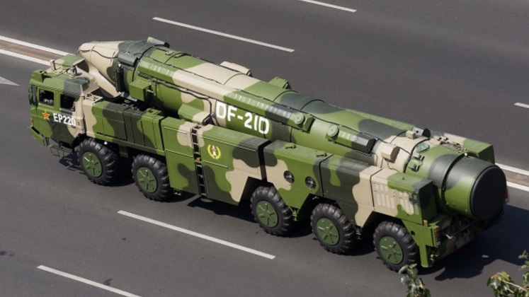 PLA Rocket Force DF-21D Ballistic Missile