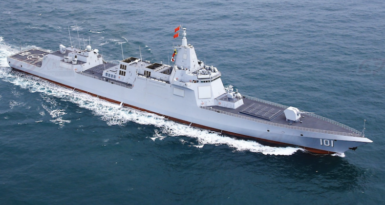 Chinese PLA Navy Type 055 Class Destroyer