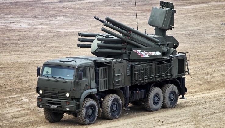 Pantsir Air Defence Combat Vehicle