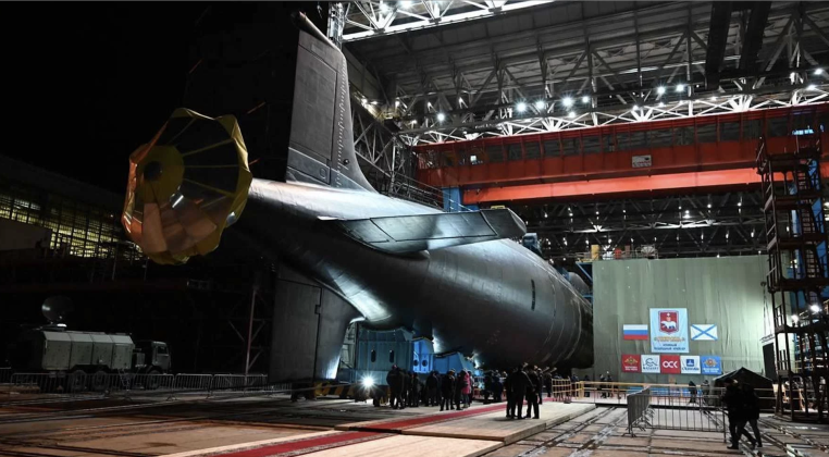 Russian Navy Yasen-M Class Nuclear Powered Attack Submarine