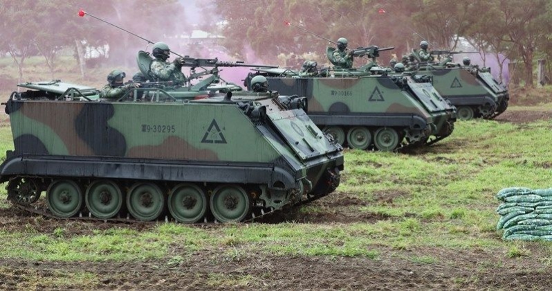 Republic of China Army M113 Armoured Personnel Carriers