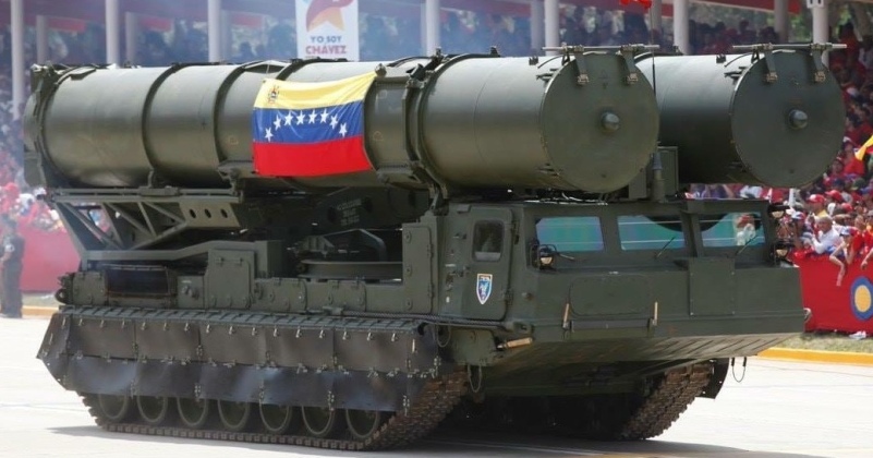 Surface-to Air Missile Launcher From Venezuelan S-300VM System